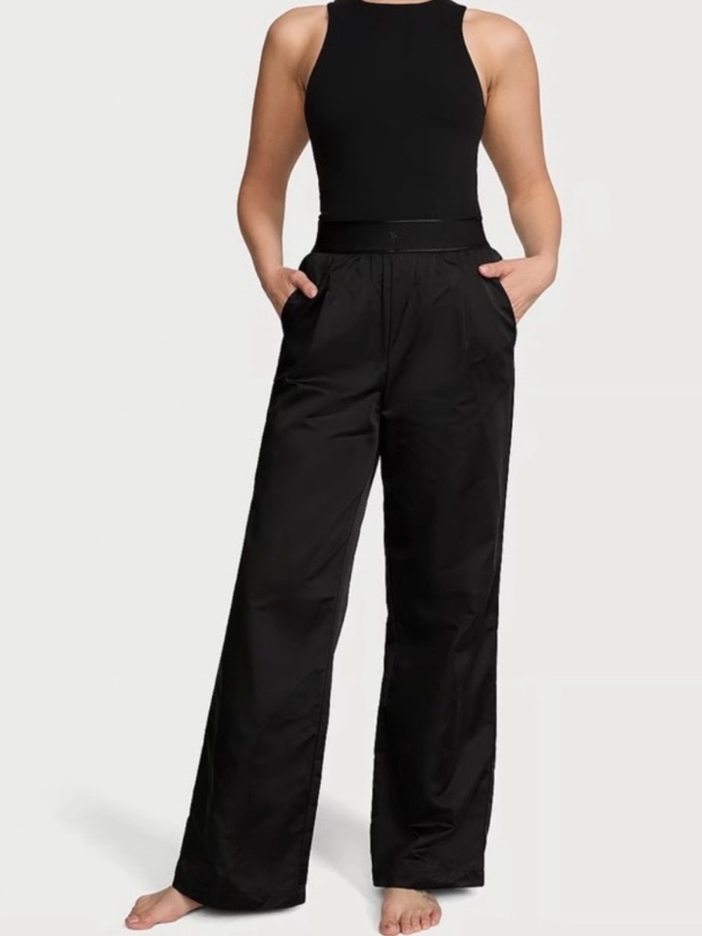 Victorias Secret Elegant Black Jumpsuit
